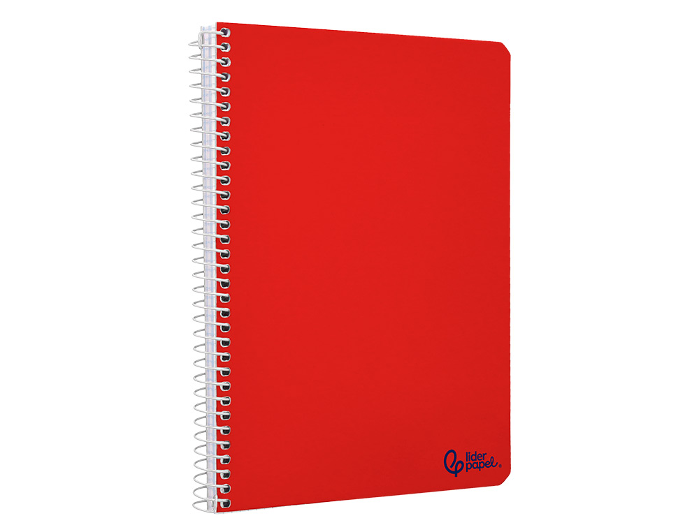 CUADERNO ESPIRAL LIDERPAPEL A5 SMART TAPA BLANDA 80H 75GR RAYADO Nº46 COLORES SURTIDOS